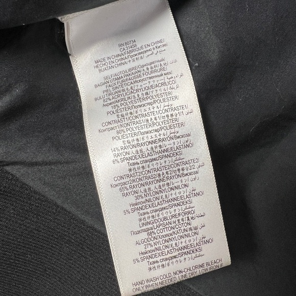 BCBG MAX AZRIA Breton Faux Fur/Leather Jacket Asymmetrical Zip, Moto Style - Picture 13 of 13